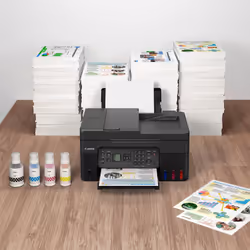 Canon PIXMA G4570 Wireless Colour All-in-one Refillable MegaTank Inkjet Printer - Additional view 8