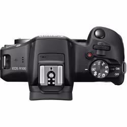 Canon EOS R100 + RF-S 18-45mm F4.5-6.3 IS STM Kit MILC 24.1 MP CMOS 6000 x 4000 pixels Black - Additional view 6