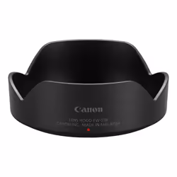 The Canon EW-53B Lens Hood is compatible with your RF-S 10-18mm lens. The matte black design prevents reflection. making it w ...