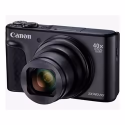 Canon PowerShot SX740 HS Lite Edition 1/2.3" Compact camera 20.3 MP CMOS 5184 x 3888 pixels Black - Additional view 4