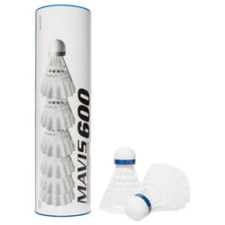 Yonex Mavis 600 Nylon Shuttlecocks  White  36.5in M