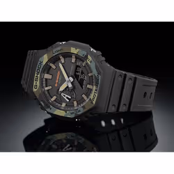 Casio G-Shock GA-2100SU-1A Wrist watch Unisex Camouflage Black - Additional view 2