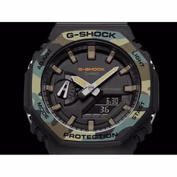 Casio G-Shock GA-2100SU-1A Wrist watch Unisex Camouflage Black - Additional view 3