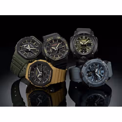 Casio G-Shock GA-2100SU-1A Wrist watch Unisex Camouflage Black - Additional view 6