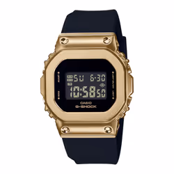 Casio G-Shock GM-S5600GB-1, Female, Resin, Mineral, CR1616, 2 year(s), 43.8 mm
