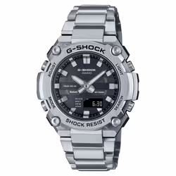 Casio G-Shock GST-B600D-1A, Stainless steel, Mineral, 41.4 mm, 42.3 mm, 11.4 mm, 135 g