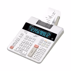 Casio FR-2650RC, Desktop, Printing, 12 digits, Black, White