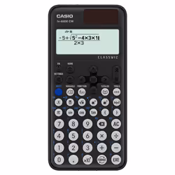 Casio FX-85DE CW, Pocket, Scientific, 12 digits, Battery/Solar, Black