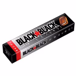 LOTTE 11pcs of Black Black candy Candy CandyNewly blended sweetener makes the minty stimulus even m Newly blended sweetener m ...