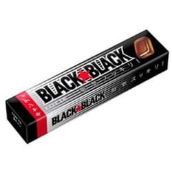 LOTTE 11pcs of Black Black candy Candy CandyNewly blended sweetener makes the minty stimulus even m Newly blended sweetener makes the minty stimulus e