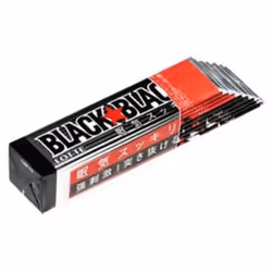 LOTTE BLACK BLACK GUM Board type 9pcs x 5 packs GumStrong minty taste makes you sleepy. Strong mint Strong minty taste makes you sleepy. Strong minty