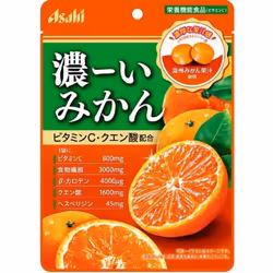 Asahi Dark mikan 84g Dark-tasting candy made from the juice of Onshu mandarin oranges.Dark-tasting Dark-tasting candy made fr ...