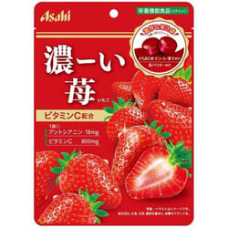 Asahi Dark strawberry 84gDark-tasting candy: Tochiotome fruit juice, strawberry powder, and Tochiot Dark-tasting candy: Tochiotome fruit juice, strawb