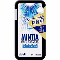 Asahi Mintia Breeze Crystal Silver 30 pellets [Tablet]. 5 minutes per capsule*!5 minutes per capsul 5 minutes per capsule*!