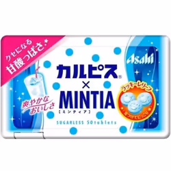 Asahi Calpis(R) x Mintia 50 pelletsCalpis Freeze-Dried Powder and Calpis Flavor Chips for a more de Calpis Freeze-Dried Powde ...