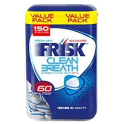 Kracie Frisk Clean Breath Bottle Fresh Mint 105gCharacteristicsThis tablet contains green tea extra CharacteristicsThis tablet contains green tea extr