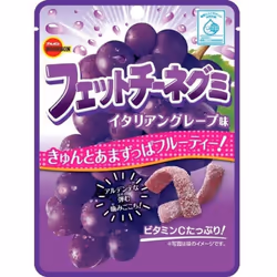 Bourbon Fettuccine Gummi Italian Grape Flavor 50g A fruity, sweet and sour taste!A fruity, sweet an A fruity, sweet and sour ...
