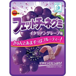 Bourbon Fettuccine Gummi Italian Grape Flavor 50g A fruity, sweet and sour taste!A fruity, sweet an A fruity, sweet and sour taste!