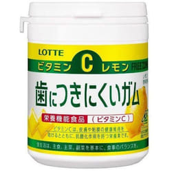 LOTTE Gum that does not stick to teeth Lemon bottle 138gThis food with nutrient function claims g This food with nutrient function claims gum contai