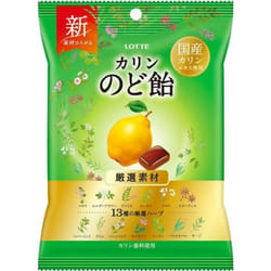LOTTE Throat lozenge (bag) 102g CharacteristicsThroat lozenges containing Japanese quince extractCh CharacteristicsThroat lozenges containing Japanese