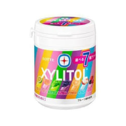 LOTTE Lotte Xylitol Gum 7 kinds assorted bottle 133gYou can choose from seven different fruit scent You can choose from seven different fruit scents t