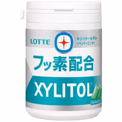 LOTTE Xylitol Gum + Fluoride [Peppermint] Slim Bottle 125gFeatureFluoride-containing products from FeatureFluoride-containing ...