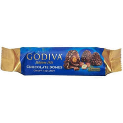 GODIVA Godiva Chocolate Dome Hazelnut 3pcs.Soft hazelnut praline cream with caramelized hazelnuts e Soft hazelnut praline cream with caramelized hazel