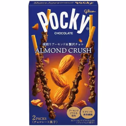 Glico 2 bags of Almond Crushed PockyPocky is a musical instrument Campaign Deep-roasted coarsely gr Pocky is a musical instru ...