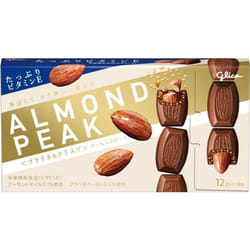 Glico Almond Peak Praline & Crisp 12 Piecesrich In Vitamin E. Carefully Caramelized Almonds Are W Rich In Vitamin E. Carefully Caramelized Almonds