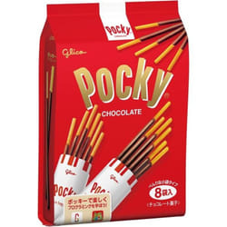 Glico Pocky Chocolate 8 bagsEasy-to-divide, individually wrapped family packs - Lightly baked pretz Easy-to-divide, individually wrapped family packs