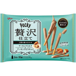 Glico Pocky Luxury Tailoring Almond Milk 20 pcs.Luxury Pocky - A combination of rich almond milk Luxury Pocky - A combination of rich almond milk choc