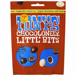 Tony's Chocolonely Littl'Bits 3 kinds of chocolate mix 100gCharacteristicsThis chocolate ball is ma CharacteristicsThis choco ...