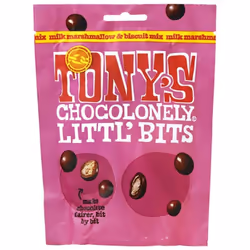 Tony's Chocolonely Littl'bits Marshmallow & Biscuit Mix 100gfeaturethis Chocolate Ball Is Made Of M Featurethis Chocolate Bal ...