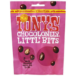 Tony's Chocolonely Littl'bits Marshmallow & Biscuit Mix 100gfeaturethis Chocolate Ball Is Made Of M Featurethis Chocolate Ball Is Made Of Marshmal