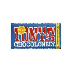 Tony's Chocolonely Dark Chocolate 70% 180gCharacteristicsThis chocolate contains more than 70% caca CharacteristicsThis chocolate contains more than 7