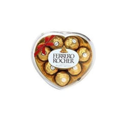 Ferrero. Rocher Heart T-8 100gFeatures heart-shaped with 8 rochette pieces, ideal as a gift for a l Features heart-shaped with 8 rochette pieces, idea