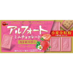 Bourbon Alfort Mini Chocolate Strawberry 12 piecesCharacteristics: A combination of refreshing stra Characteristics: A combination of refreshing straw