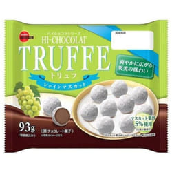 Bourbon Truffle Shine Muscat 93gCharacteristicsThis chocolate truffle offers a ganache finished wit CharacteristicsThis chocolate truffle offers a gan