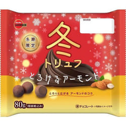 Bourbon Winter Truffle Melting Almond 80gThese small truffles have a melt-in-your-mouth texture and These small truffles have a melt-in-your-mouth tex