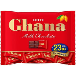 lotte Ghana Milk bag 92g Chocolate