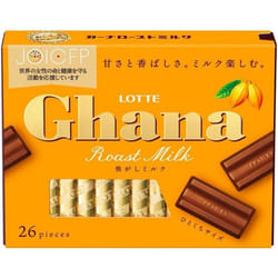 lotte Ghana Roast Milk Excellent 119g Chocolate