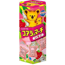 lotte Koala March Strawberry 48g Chocolate