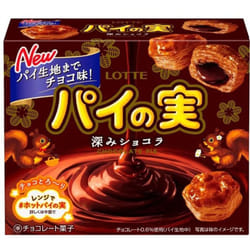 lotte Chocolate Tasting Pie Nuts Deep Chocolat 69g Chocolate