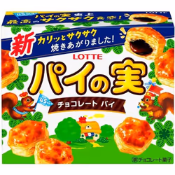lotte 73g pie nuts Chocolate