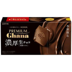lotte Premium Ghana Rich Raw Chocolate [Mellow Cacao] 12 pieces Chocolate