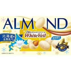 Meiji Almond Chocolate White Veil 59g Chocolate