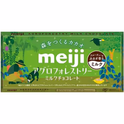 Meiji Agroforestry milk chocolate 45g Chocolate