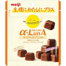 Meiji Femnicare Food Alpha-LunA Milk Chocolate 42g Chocolate