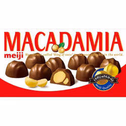 Meiji 9 macadamia chocolates Chocolate