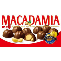 Meiji 9 macadamia chocolates Chocolate
